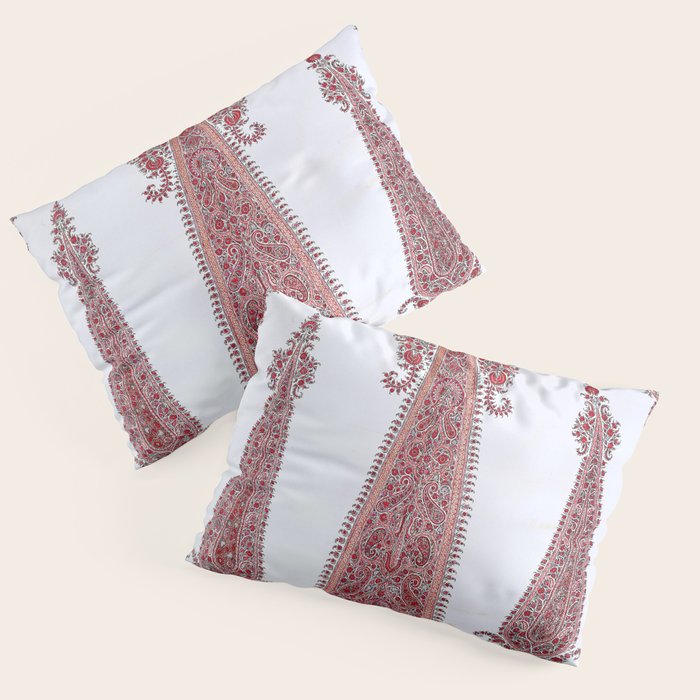 Kerman South Persian Embroidery Print Pillow Sham Gallery Image 3