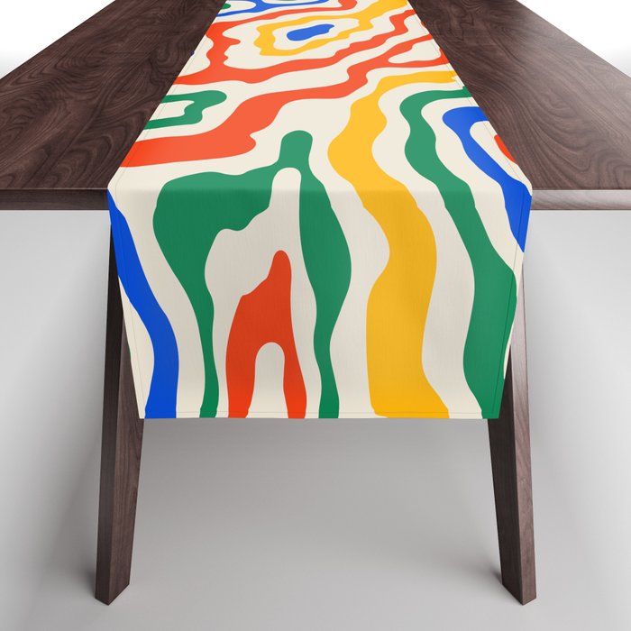 Electric Waves Table Runner Gallery Image 1