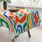 Electric Waves Tablecloth Gallery Image 3