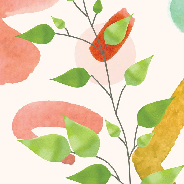 Modern Abstract Watercolour Art II Coffee Mug Gallery Image 2