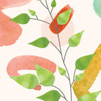 Modern Abstract Watercolour Art II Coffee Mug Gallery Image 2