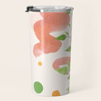 Modern Abstract Watercolour Art II Travel Mug Gallery Image 3