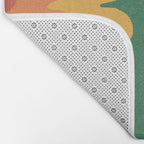 Wavy Lines Pattern Bath Mat Gallery Image 2