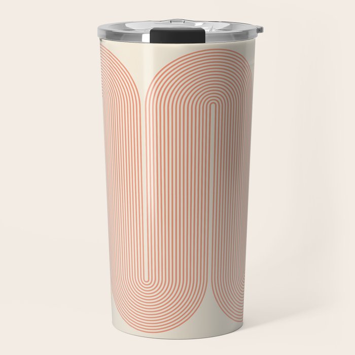 Abstraction_SUN_LINE_ART_Minimalism_002 Travel Mug Gallery Image 1