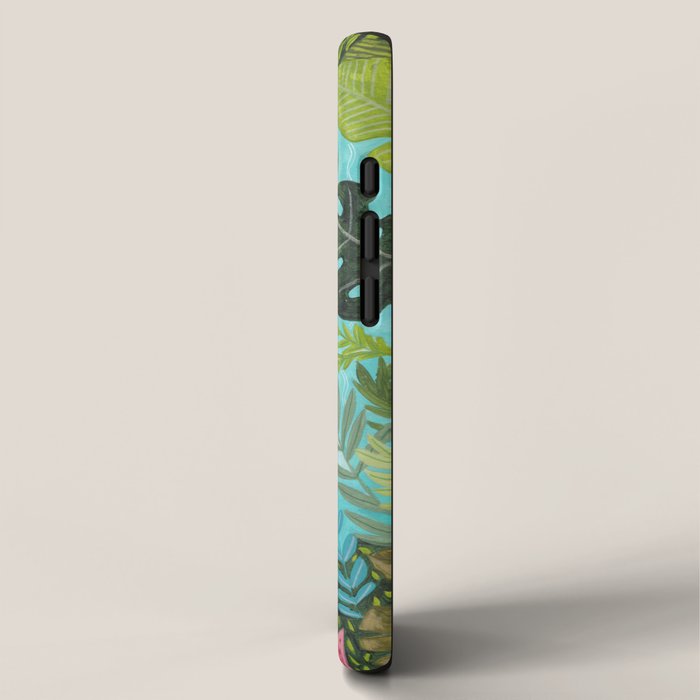 Floating in the sea in bright colours iPhone Case Gallery Image 2