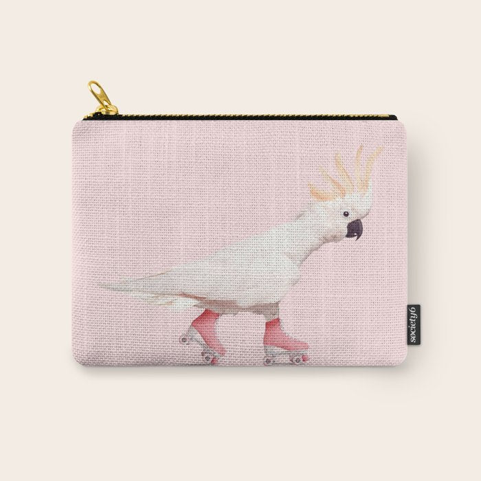 ROLLERSKATING COCKATOO Carry All Pouch Gallery Image 1