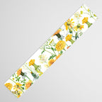 Yellow Scandinavian Wildflowers  Meadow  Table Runner Gallery Image 3