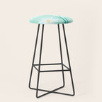 Mint Wildflower Bouquet Stool Gallery Image 1