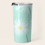 Mint Wildflower Bouquet Travel Mug Gallery Image 3