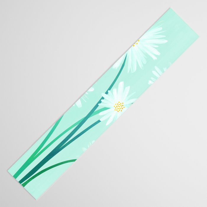 Mint Wildflower Bouquet Table Runner Gallery Image 3