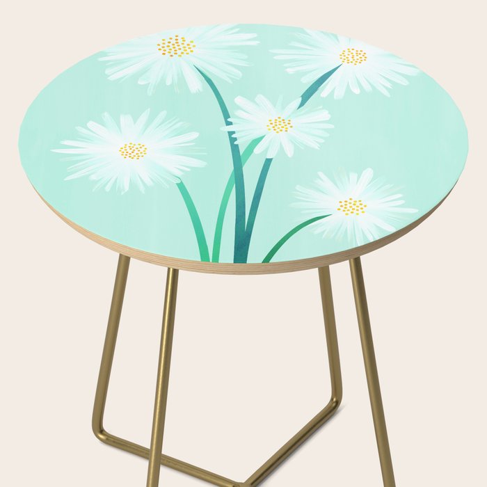 Mint Wildflower Bouquet Side Table Gallery Image 2