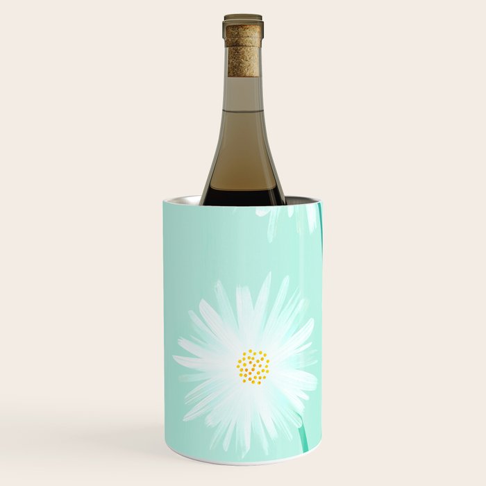 Mint Wildflower Bouquet Wine Chiller Gallery Image 2