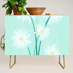 Mint Wildflower Bouquet Credenza Gallery Image 1
