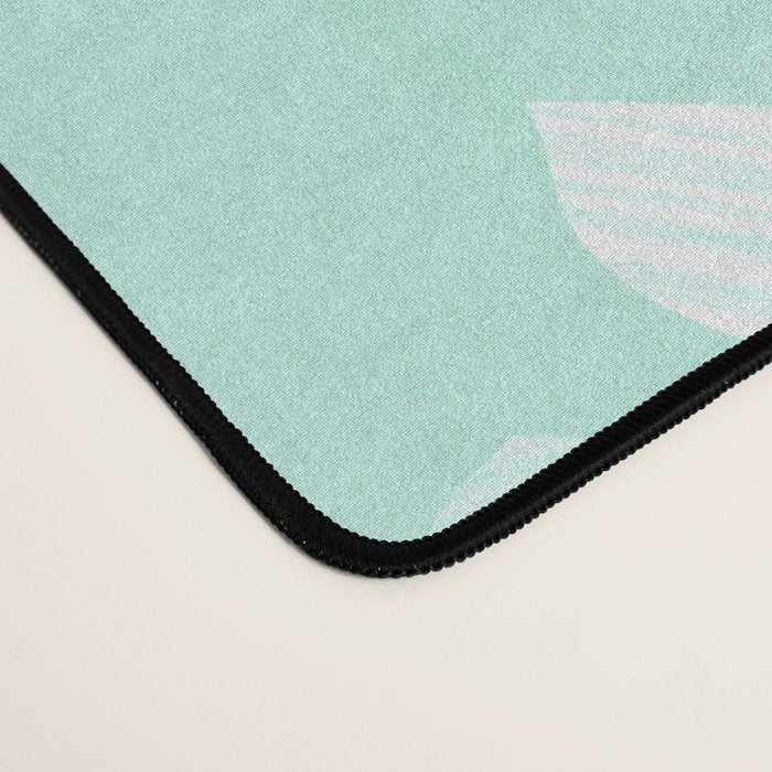 Mint Wildflower Bouquet Desk Mat Gallery Image 4