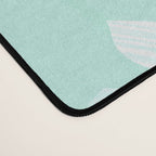 Mint Wildflower Bouquet Desk Mat Gallery Image 4