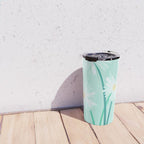 Mint Wildflower Bouquet Travel Mug Gallery Image 4