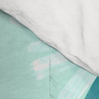 Mint Wildflower Bouquet Comforter Gallery Image 4