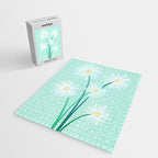Mint Wildflower Bouquet Jigsaw Puzzle Gallery Image 2