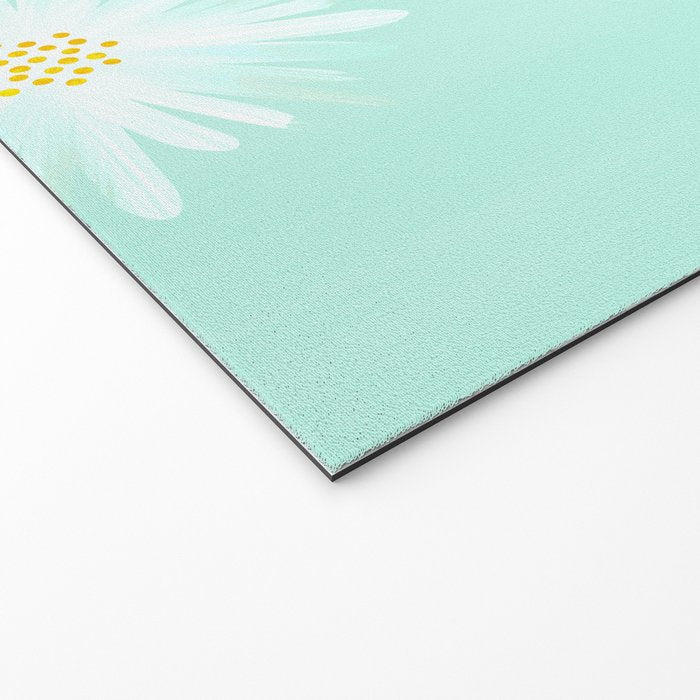 Mint Wildflower Bouquet Welcome Mat Gallery Image 2
