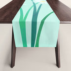 Mint Wildflower Bouquet Table Runner Gallery Image 1