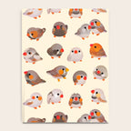 Zebra finch Notebook Gallery Image 4