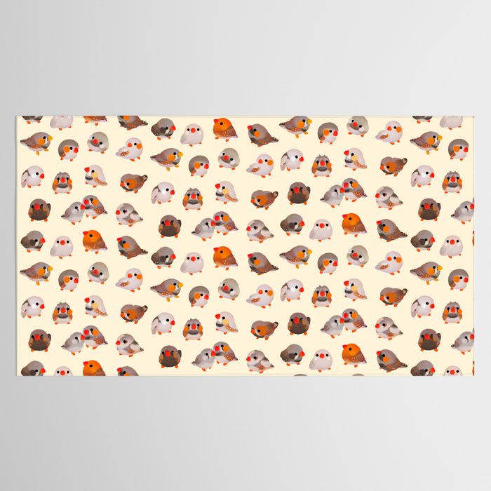 Zebra finch Tablecloth Gallery Image 2