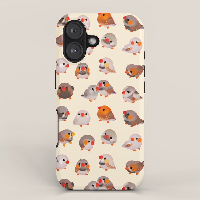 Zebra finch iPhone Case Gallery Image 1