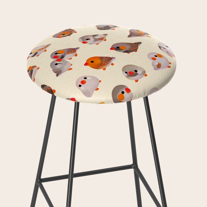 Zebra finch Stool Gallery Image 2