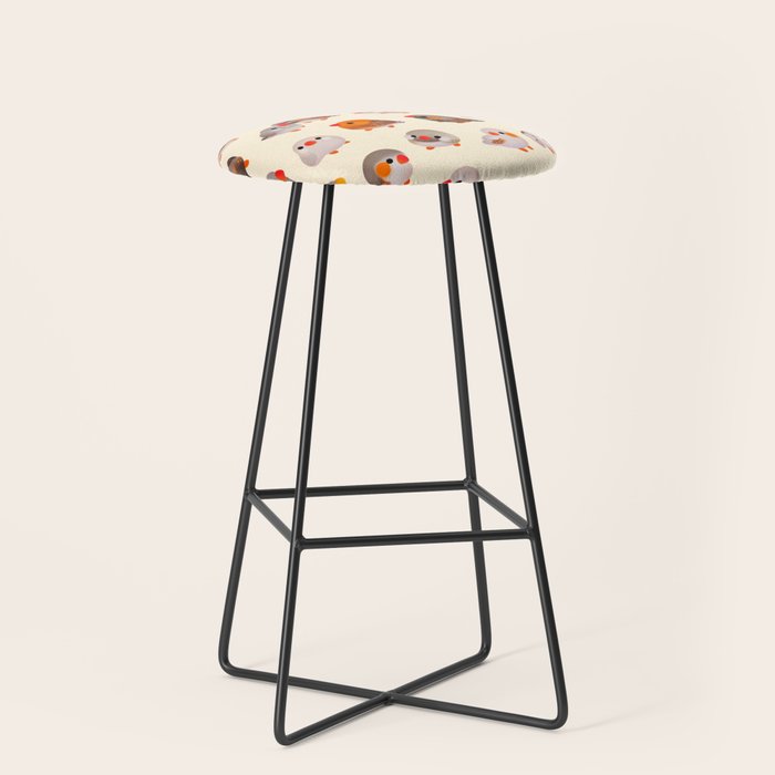 Zebra finch Stool Gallery Image 1