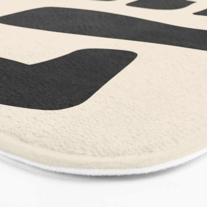 Modern Abstract Minimal Shapes 4 Bath Mat Gallery Image 3