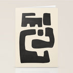 Modern Abstract Minimal Shapes 4 Stationery Card Gallery Image 2