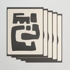 Modern Abstract Minimal Shapes 4 Wrapping Paper Gallery Image 3