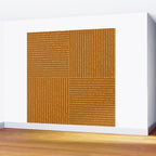 Lines III (Golden Brown) Wall Mural Gallery Image 2
