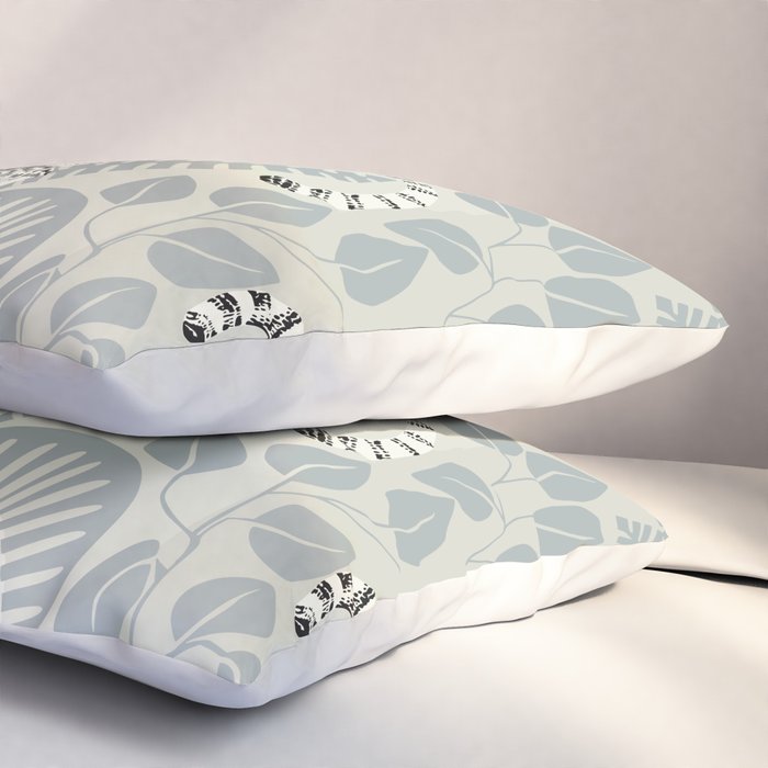 Jungle adventure soft neutral Pillow Sham Gallery Image 3