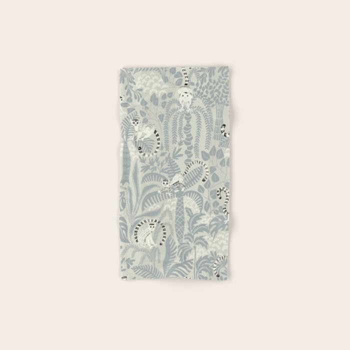 Jungle adventure soft neutral Bath Towel Gallery Image 1