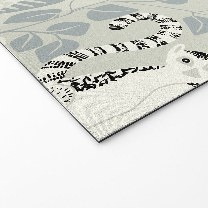 Jungle adventure soft neutral Welcome Mat Gallery Image 2