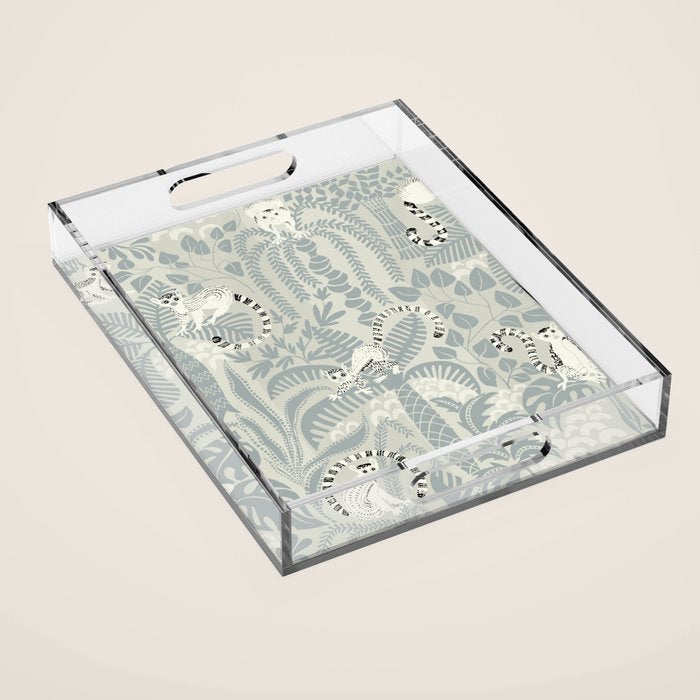 Jungle adventure soft neutral Acrylic Tray Gallery Image 1