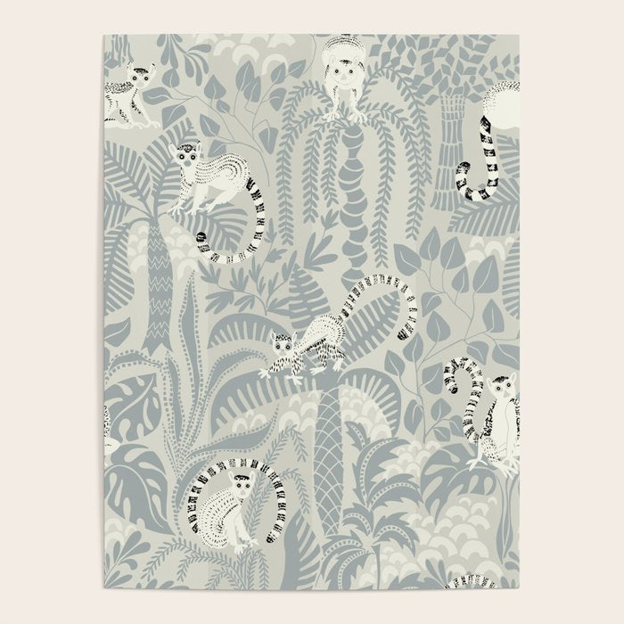 Jungle adventure soft neutral Poster Gallery Image 4