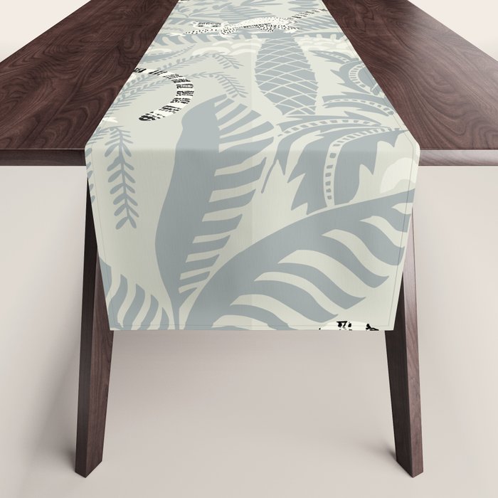 Jungle adventure soft neutral Table Runner Gallery Image 1