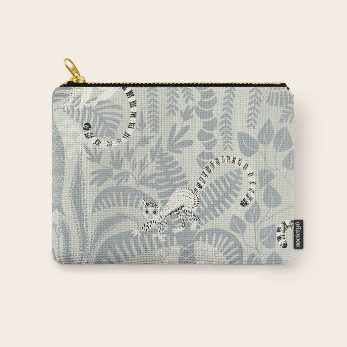 Jungle adventure soft neutral Carry All Pouch Gallery Image 1