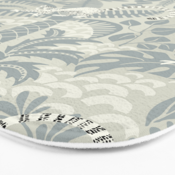 Jungle adventure soft neutral Bath Mat Gallery Image 3