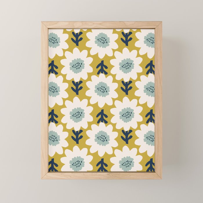 Sunflower Field - fresh Mini Art Print Gallery Image 1