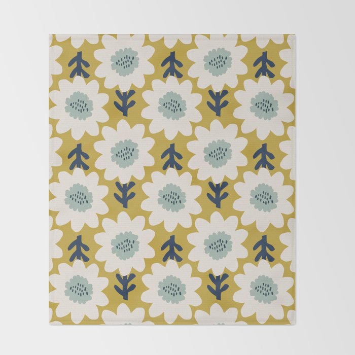 Sunflower Field - fresh Throw Blanket Gallery Image 2
