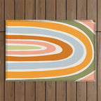 Late Summer Rainbow Outdoor Rug Gallery Image 1