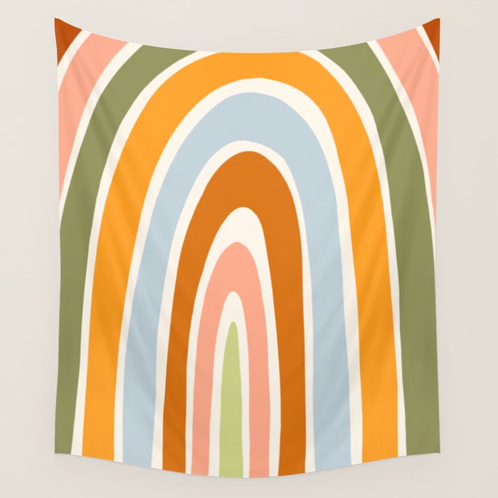 Late Summer Rainbow Wall Tapestry Gallery Image 4