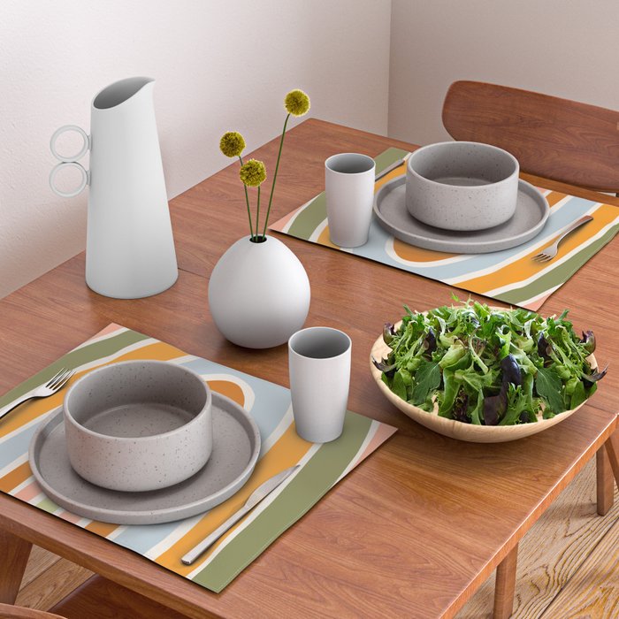 Late Summer Rainbow Placemat Gallery Image 2