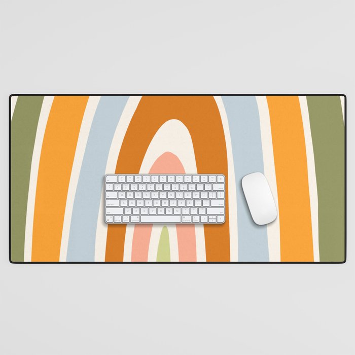 Late Summer Rainbow Desk Mat Gallery Image 1