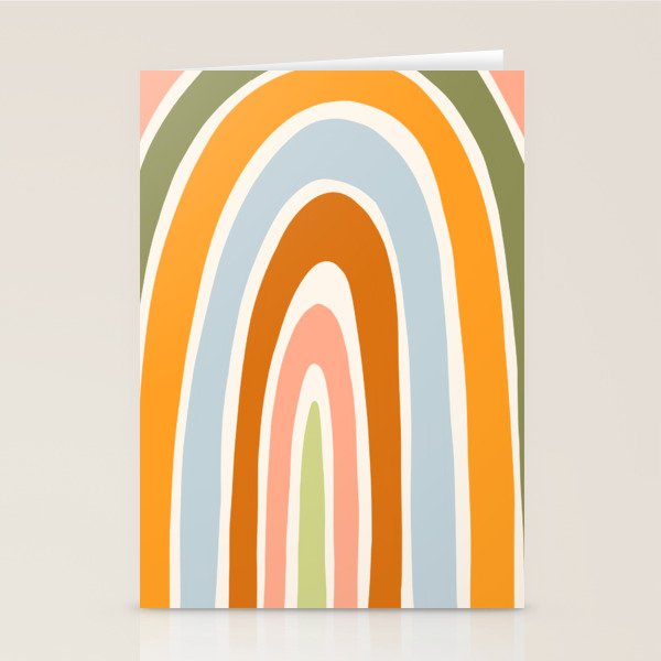 Late Summer Rainbow Stationery Card Gallery Image 2