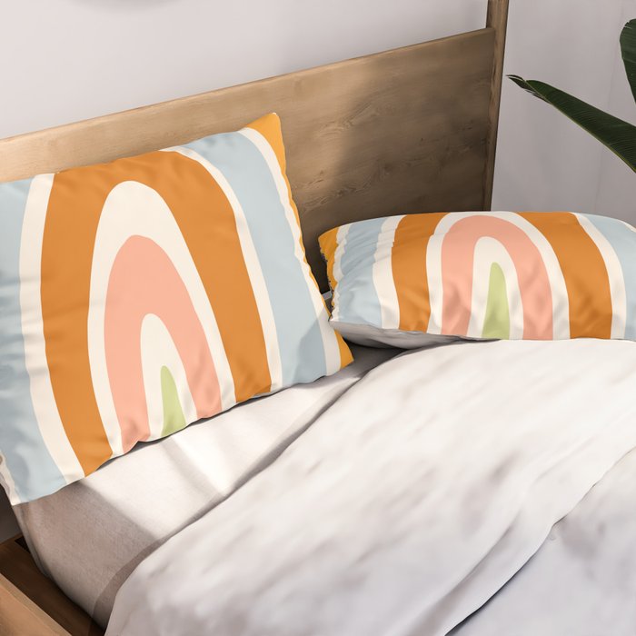 Late Summer Rainbow Pillow Sham Gallery Image 2