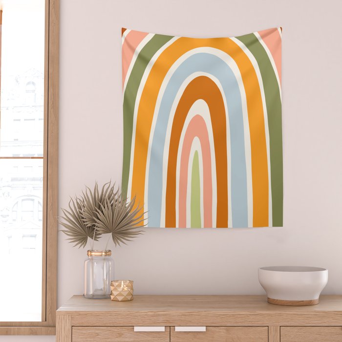 Late Summer Rainbow Wall Tapestry Gallery Image 2